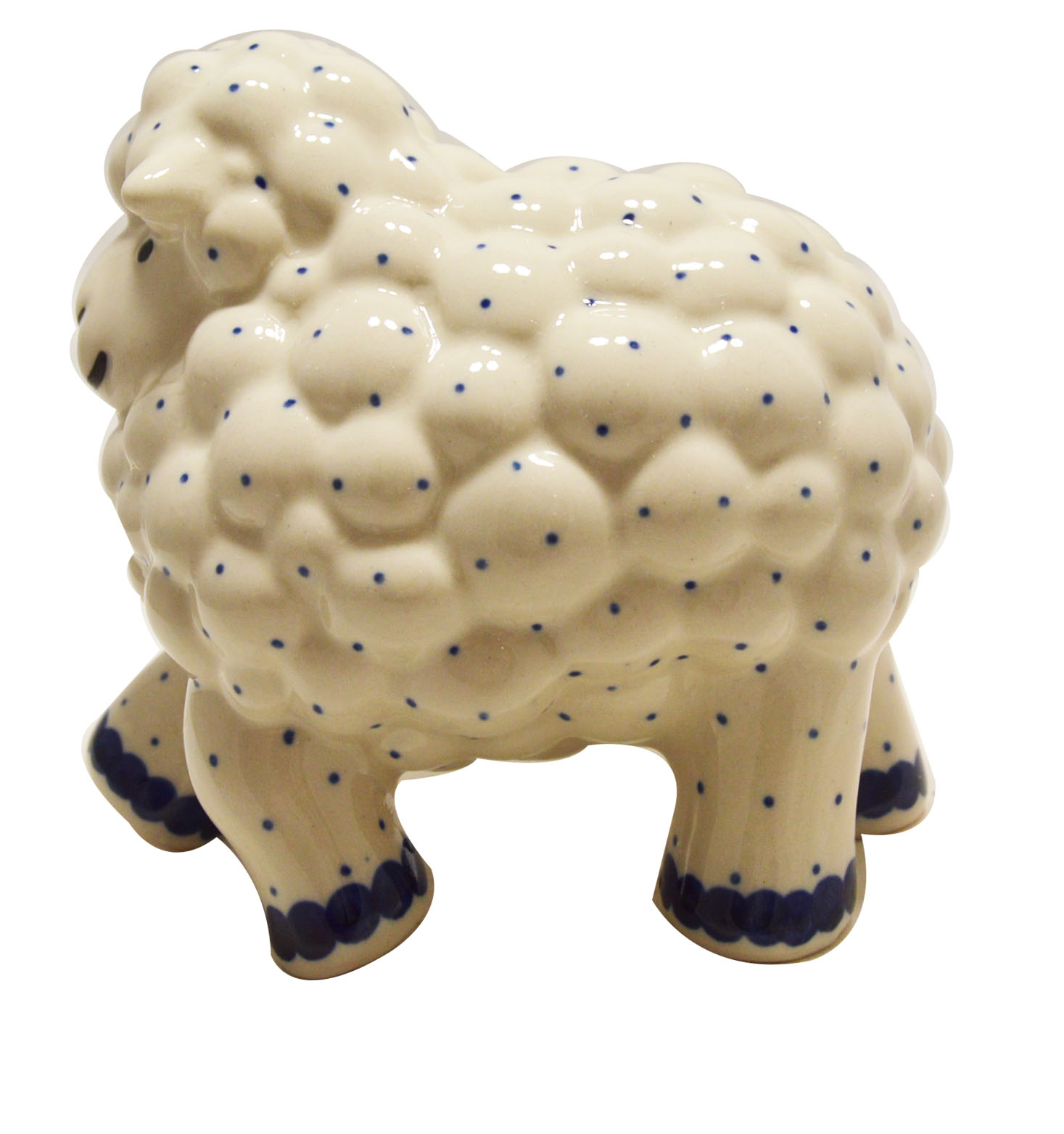 Sheep Figurine | Old World Polish Pottery