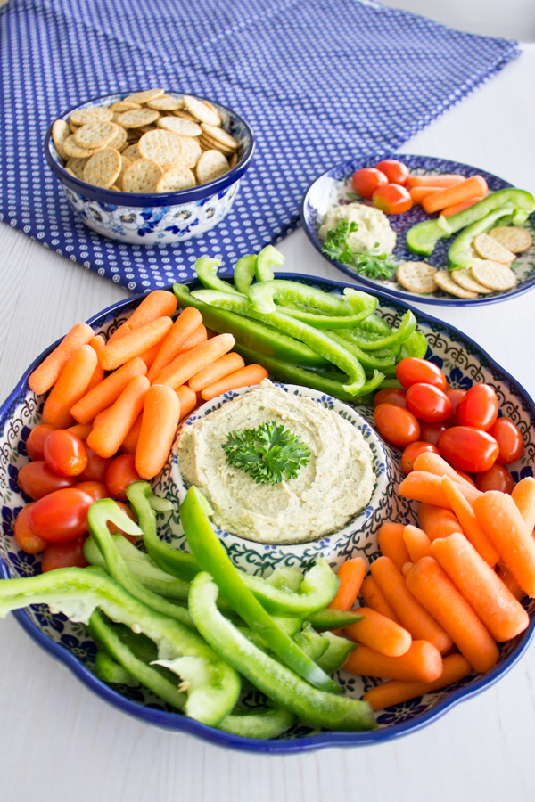 Garlic Garbonzo Bean Spread