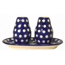 Salt and Pepper Set with Tray