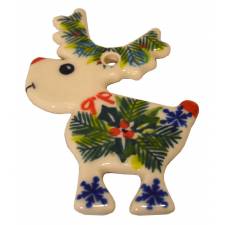 Flat Reindeer Ornament