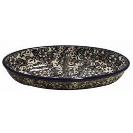 Oval Divided Dish