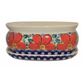 Herb/Flower Pot with Tray