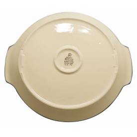 Round Platter with Handles