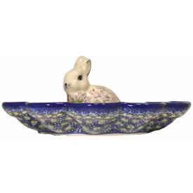 Egg Plate with Bunny